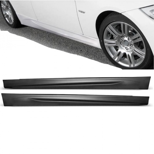 2 Bas de caisse BMW Serie 3 E90 E91 04-11 look sport