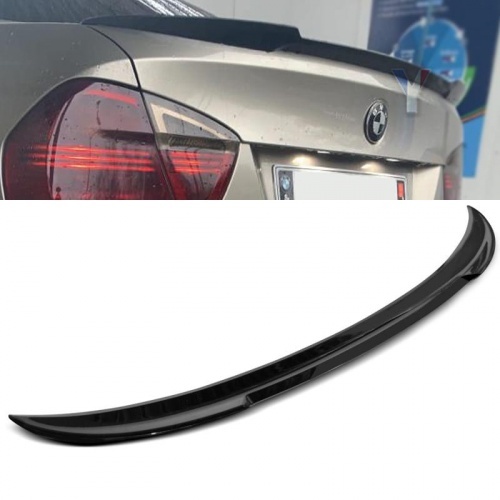 Becquet spoiler de coffre - BMW Serie 3 E90 05-15 - noir brillant