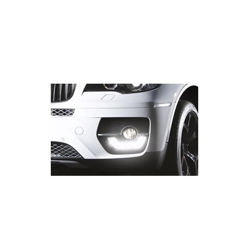 2 Feux de jour LED DRL Ready - BMW X6 (E71) - Blanc