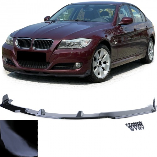Spoiler lame avant - BMW Serie 3 E90 E91 LCI - 08-13 - brillant