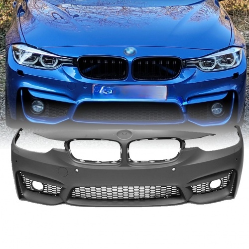 Pare choc avant BMW Serie 3 F30 11-15 look M3 - PDC - sans ab