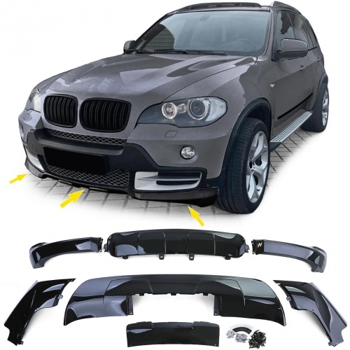 Kit elargissement carrosserie BMW X5 E70 phase 1 07-09 - brillant
