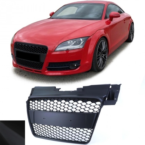 Grille calandre Audi TT 8J - look RS 06-14  - Noir Mat