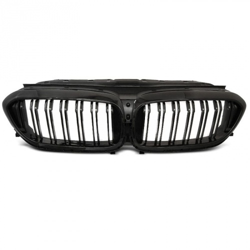 Grilles calandre BMW Serie 5 G30 G31 look m5 - 17-20 - Noir Brillant