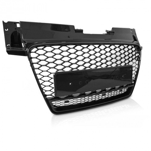 Grille calandre Audi TT 8J - look TTRS quattro 06-14  - Noir Brillant