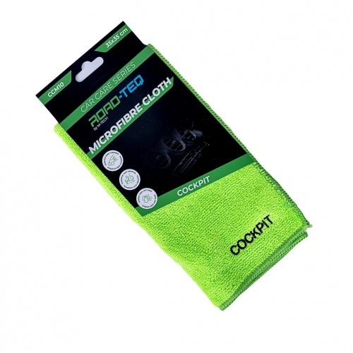 Microfibre Road-Teq universelle pour intérieur auto 35x35 cm - 280 GSM
