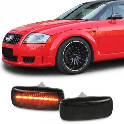 2 Clignotants d'aile LED Audi A3 8L A4 B5 A6 C5 A8 TT 8N - Noir