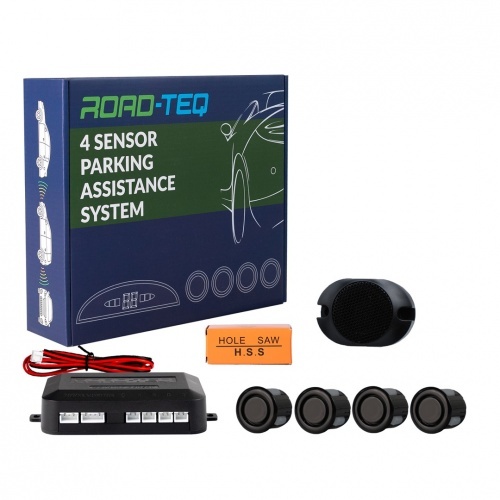 Radar de recul 4 capteurs mini 18mm + Buzzer - Noir