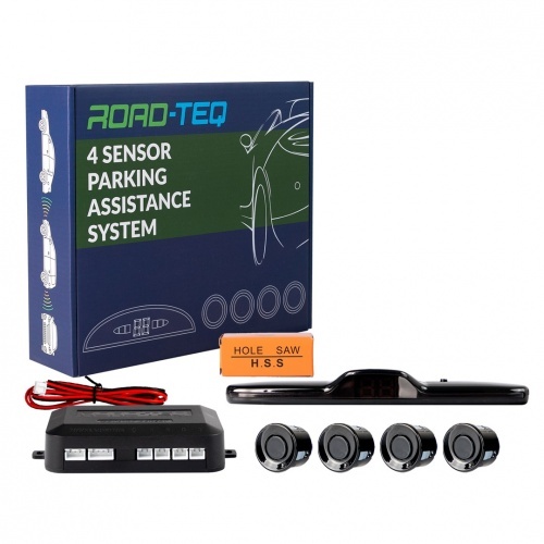 Radar de recul 4 capteurs + afficheur LED plat design
