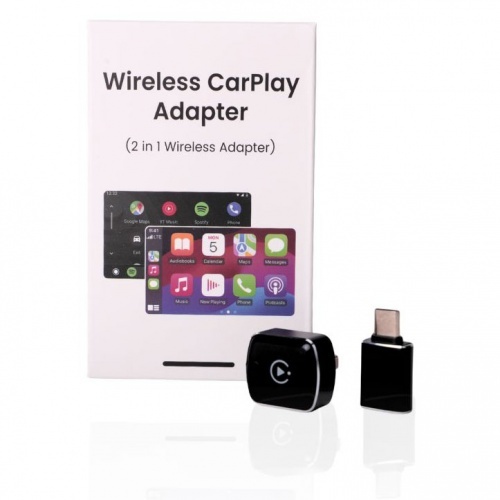 Adaptateur CarPlay et Android Auto sans fil USB-A / USB-C Bluetooth 5.0