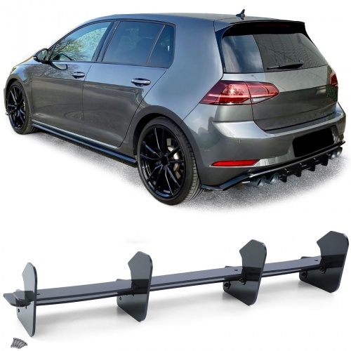 Extension splitter de diffuseur VW GOLF 7.5 facelift R 17-21