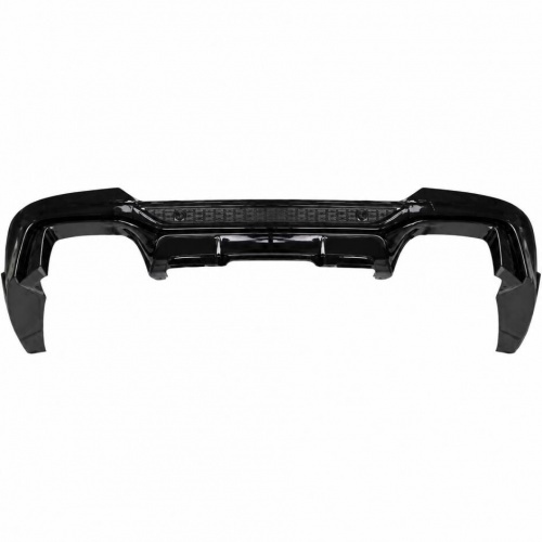 Diffuseur arrière look Sport noir mat pour BMW X4 G02 18-20
