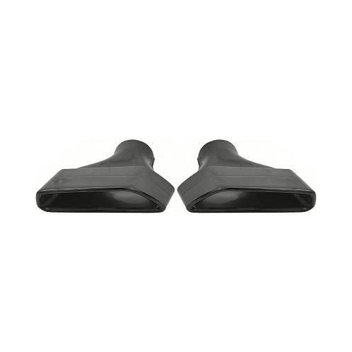 Echappements inox BMW Serie 5 G30 G31 17-24 - look M - noir