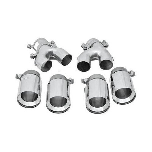 Echappements inox BMW Serie 5 G30 G31 look M