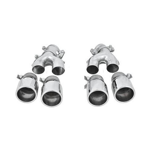 Echappements inox BMW Serie 5 G30 G31 look M