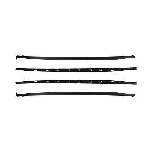 Extension Bas de caisse VW GOLF 8 (VIII) 20-23  look GTI - noir mat