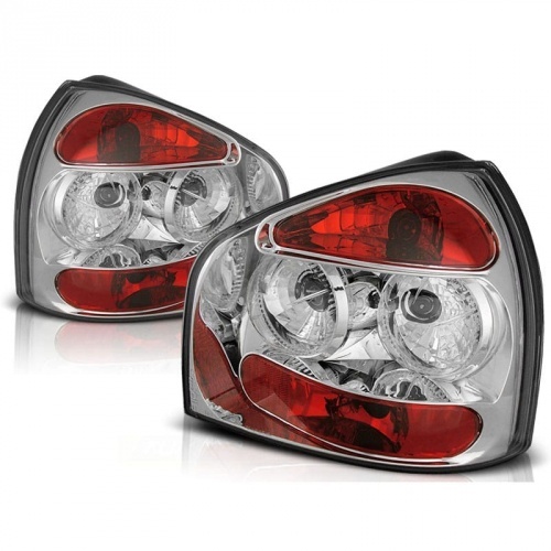 2 Feux arriere AUDI A3 8L 96-00 - Chrome