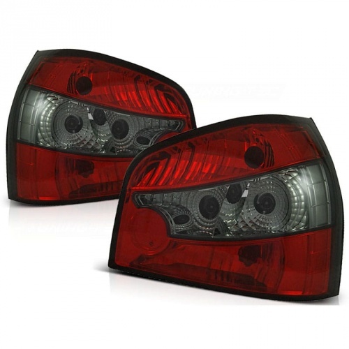 2 Feux arriere AUDI A3 8L 96-00 - Rouge teinte