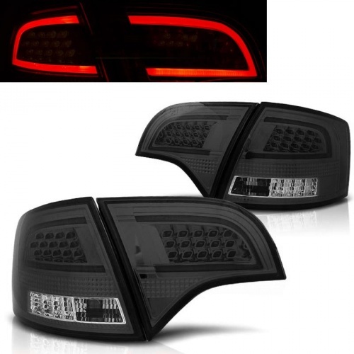 2 Feux LED AUDI A4 B7 avant 04-08 LED - cligno led - Fumé