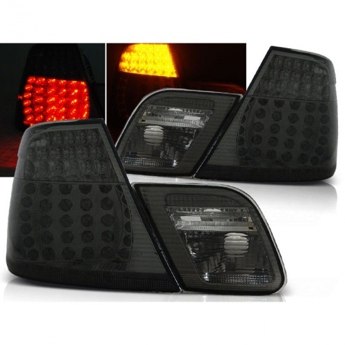 2 Feux arriere BMW Serie 3 E46 Coupe 99-03 - Fume