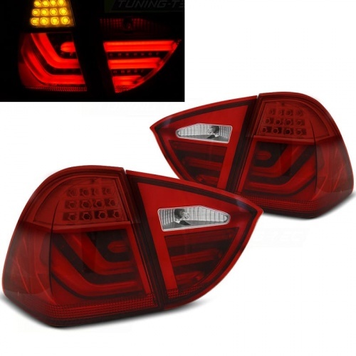 2 Feux arriere BMW Serie 3 E91 05-08 - LTI - Rouge