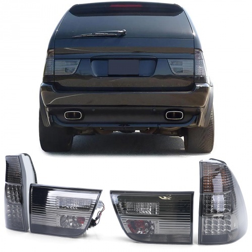 2 Feux arriere LED BMW X5 E53 99-03 - Fume