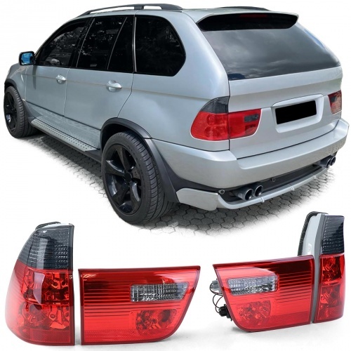 2 Feux arriere BMW X5 E53 99-06 - Fume