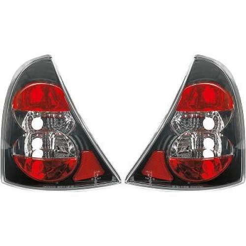 2 Feux arriere Renault Clio 2 98-01 - Noir