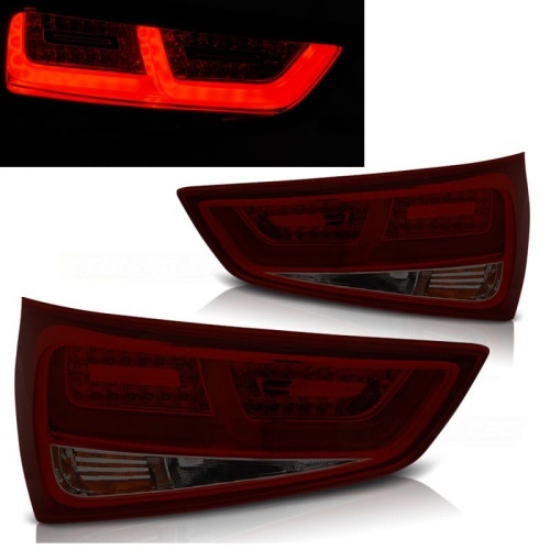 2 Feux arriere LED AUDI A1 LED 10-14  Fume Rouge