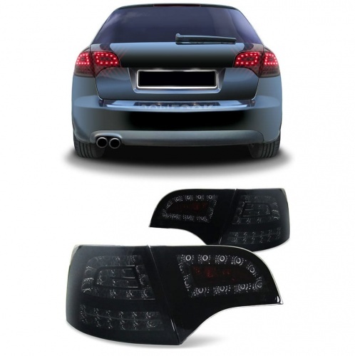 2 Feux LED AUDI A4 B7 avant 04-08 LED - Noir