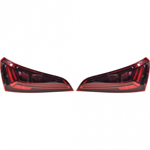 2 Feux arriere LED AUDI Q5 08-12 - dynamiques LED - Rouge fume