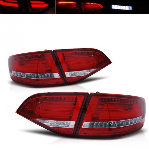 2 Feux fullLED AUDI A4 B8 Avant 08-11 LTI Rouge