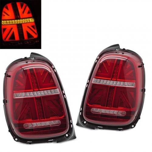 2 Feux arriere fullLED dynamiques Mini Cooper F55 F56 F57 13-17 - Rouge