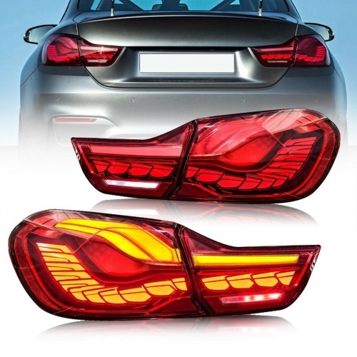 2 Feux arriere OLED dynamiques BMW Serie 4 F32 F33 F36 - 13-19 - Rouge