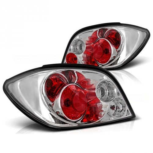 2 Feux arriere Peugeot 307 01-07 - Chrome