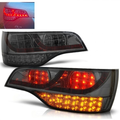 2 Feux arriere AUDI Q7 led 05-09 - Fume