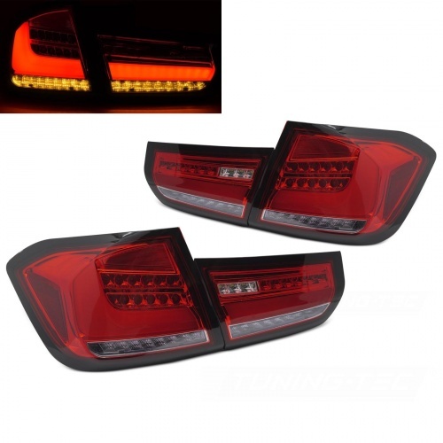 2 Feux arriere fullLED dynamiques BMW Serie 3 F30 - 11-15 - Rouge