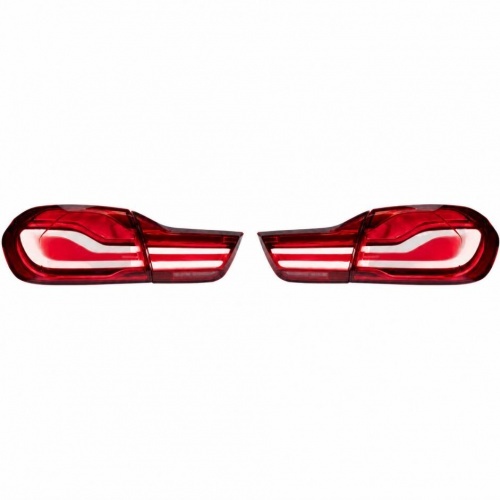 2 Feux arrière Full LED look Facelift pour BMW Série 4 F32 / F33 / F36 13-19 - Rouge