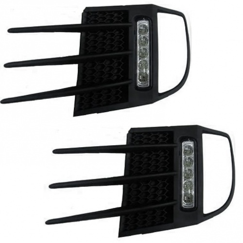 2 Feux de jour LED DRL Ready - VW Golf 6 (VI) - Blanc - GTI GTD