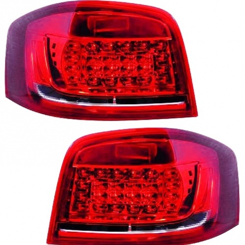2 Feux arriere LED AUDI A3 8P 08-12 Rouge
