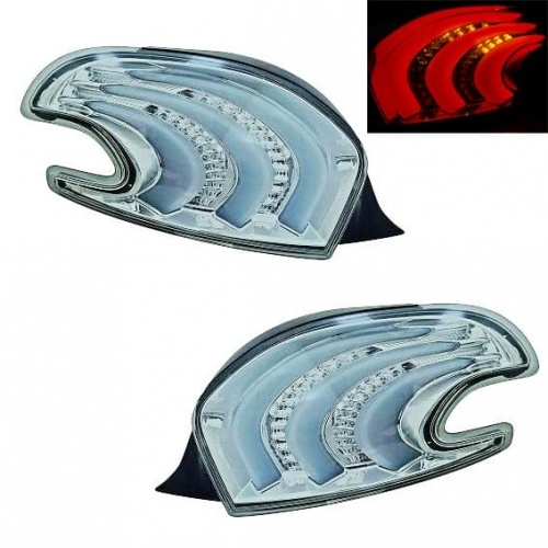 2 Feux LED Peugeot 208 12-19 - Chrome