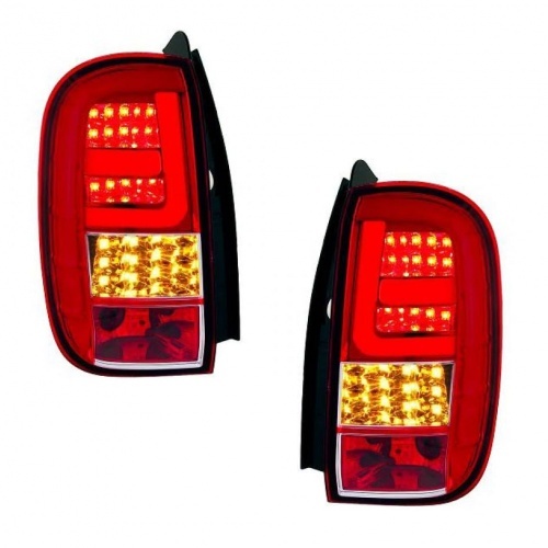 2 Feux LED Dacia Duster 2011 - Clair / Rouge