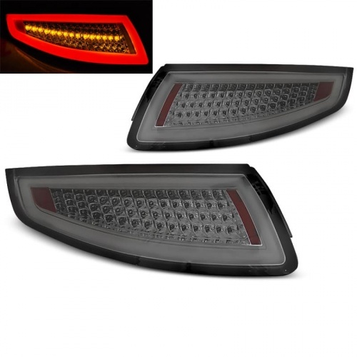 2 Feux pour Porsche 911 997 LED dynamiques - 04-09 - fumé