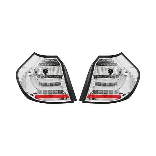 2 Feux arriere BMW Serie 1 E87 04-07 - LTI - Chrome