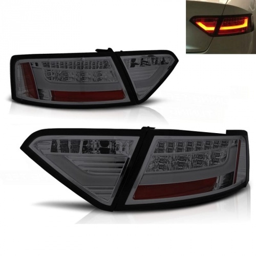 2 Feux LED Audi A5 8T 07-11 - Clair Fumé