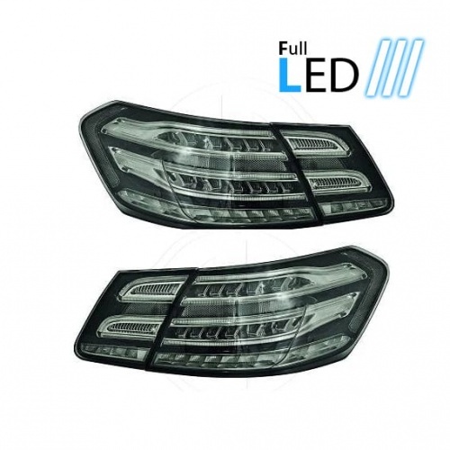 2 Feux full-LED Mercedes classe E W212  - Noir Fume