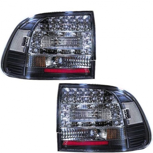 2 Feux pour Porsche Cayenne LED 03-07 - Clair noir