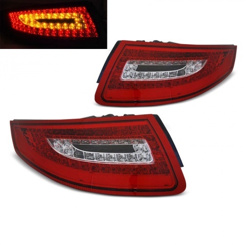 2 Feux pour Porsche 911 997 LED 04-09 - Rouge