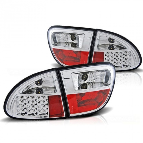 2 Feux SEAT Leon 1M LED - 99-04 - Chrome