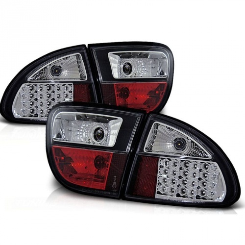 2 Feux SEAT Leon 1M LED - 99-04 - Noir